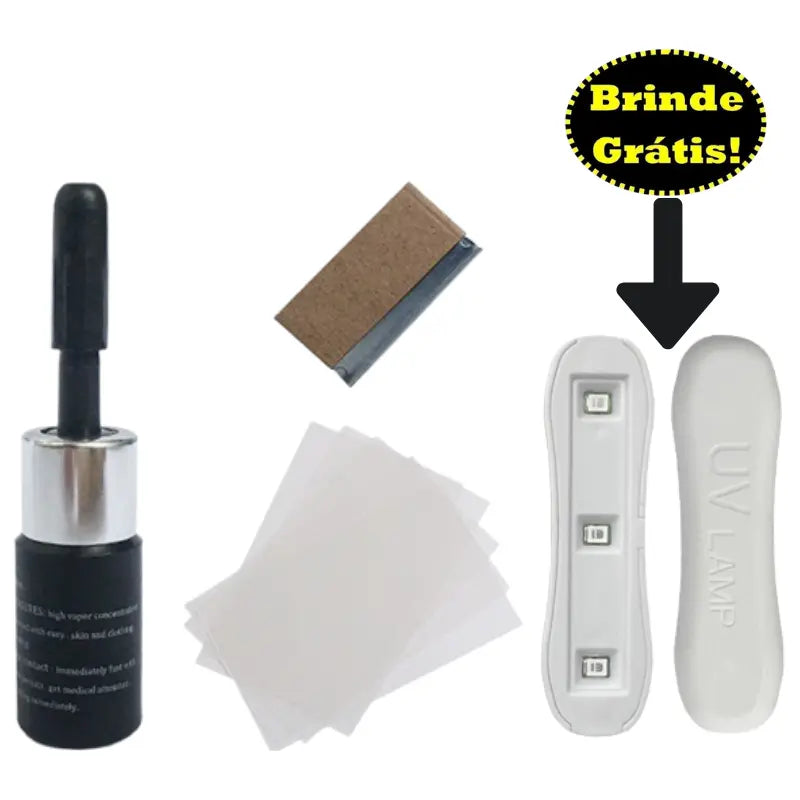 Reparador de Vidros Mágico Original - Repair Max + Brindes - MultiBox