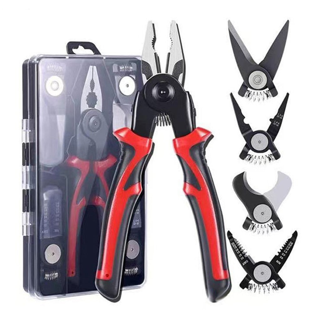 Kit Alicate Titanium Multifuncional Profissional 5 em 1 - MultiBox